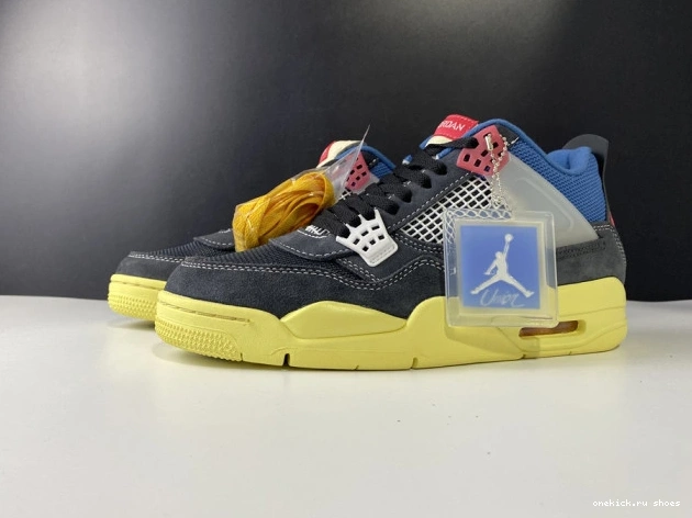 Rep OFF RETRO NOIR DC9533-001 AIR UNION 4 JORDAN 0606